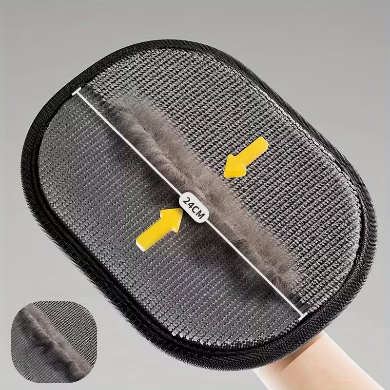 Pet Grooming Glove - Çift Taraflı Evcil Hayvan Tüy Alma