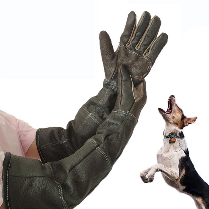 Pet Grooming Glove - Pet eldiven inek derisi deri anti-kavrama