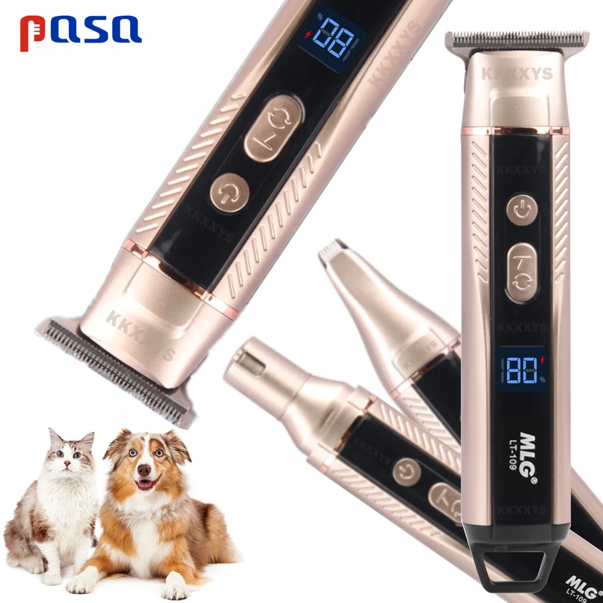 Pet Supplies Grooming Hours - Pet Saç Düzeltici 3in1 Meslek Kedi