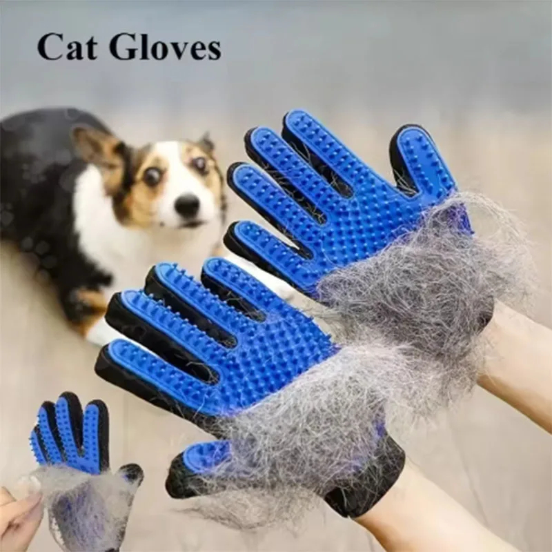 Pet Grooming Glove - Evcil Hayvan Tüy Eldiveni Tarağı Köpek