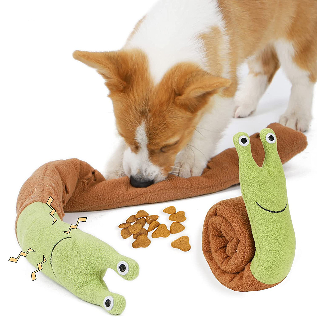 Dog Treat Puzzle Toy - Köpek Kedi Salyangoz Koklama Bulmaca Oyuncağı