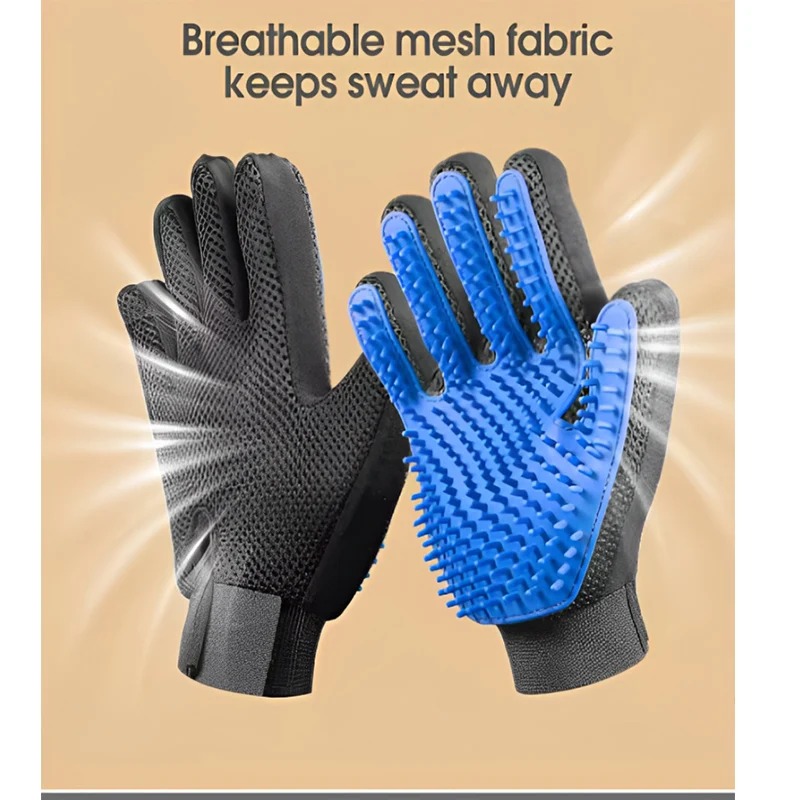 Pet Grooming Glove - Evcil Hayvan Tüyü Eldiveni Tarağı Köpek