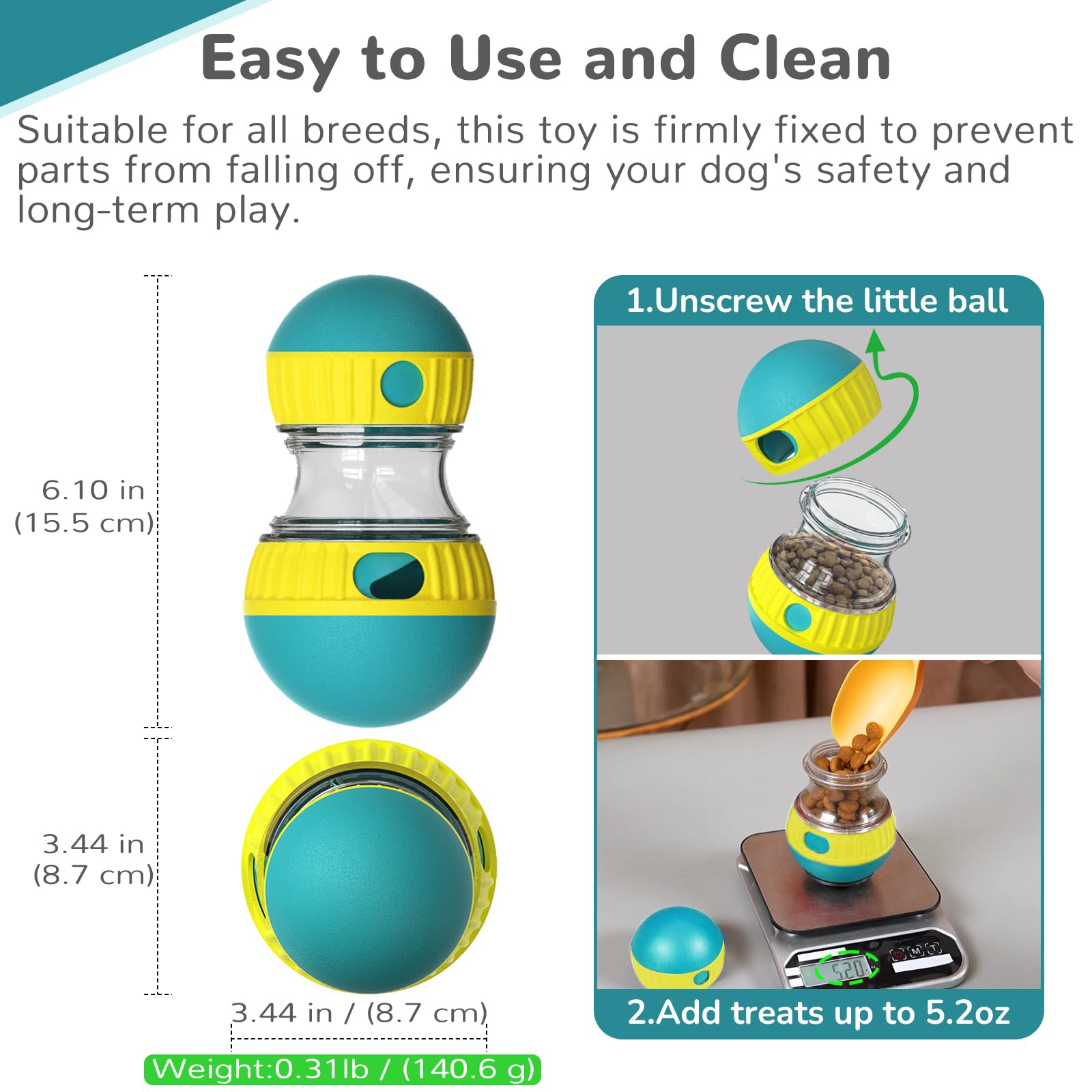 Köpek Oyuncakları ve Ayarlanab - Dog Treat Puzzle Toy incelemesi ve fiyatı