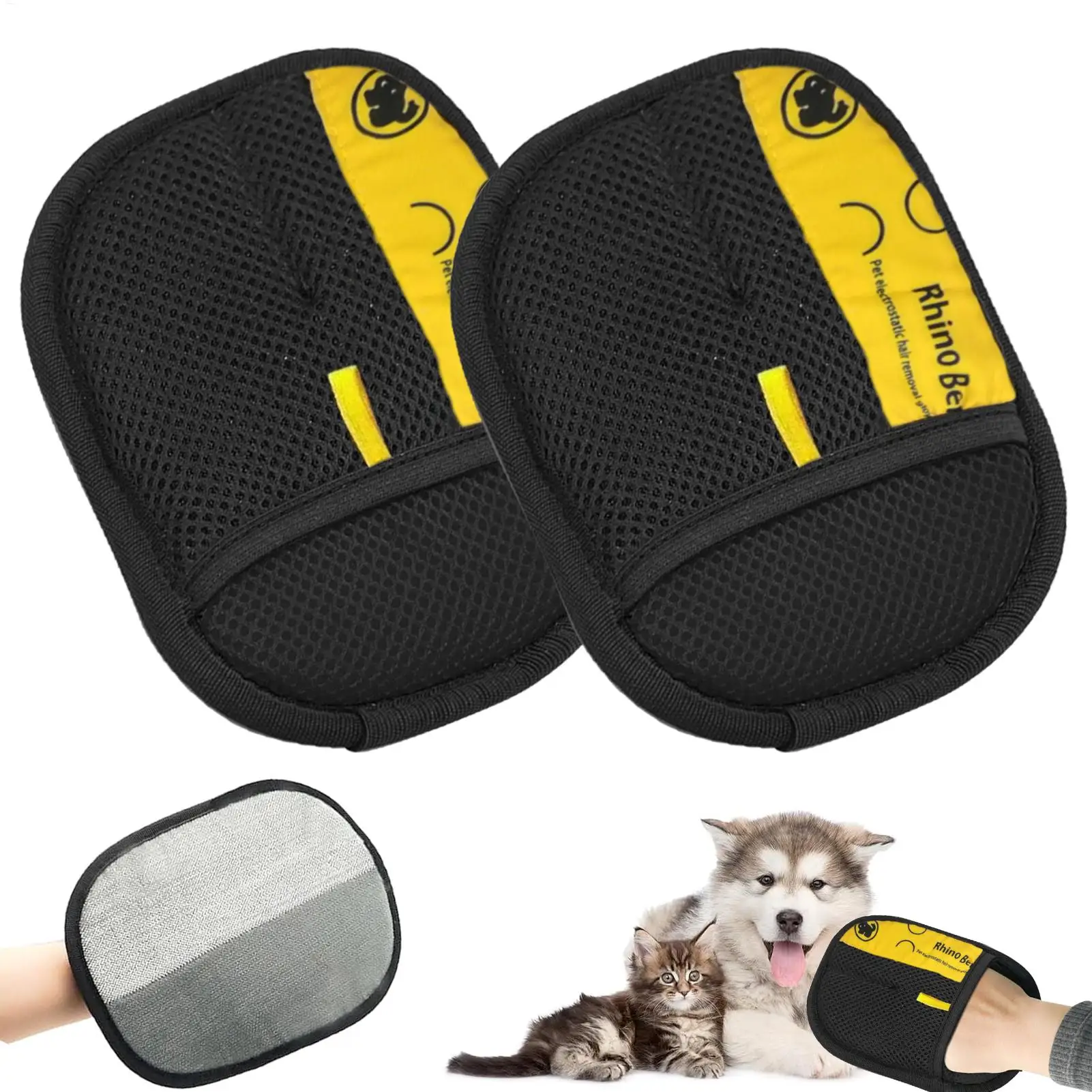 2 adet kedi bakım eldivenleri  - Pet Grooming Glove incelemesi ve fiyatı