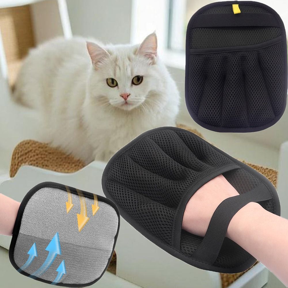 İki yönlü evcil hayvan kılı te - Pet Grooming Glove incelemesi ve fiyatı