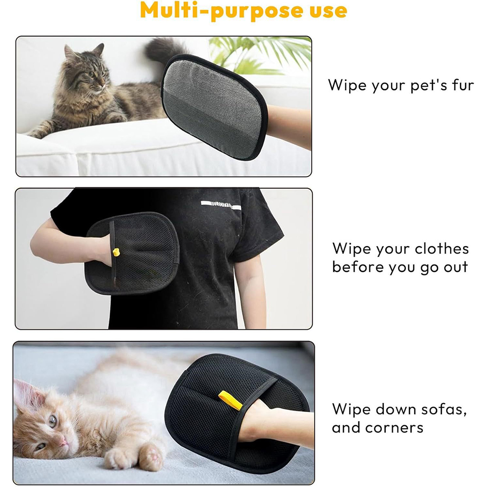 10-1 adet köpek ve kedi boşalt - Pet Grooming Glove incelemesi ve fiyatı