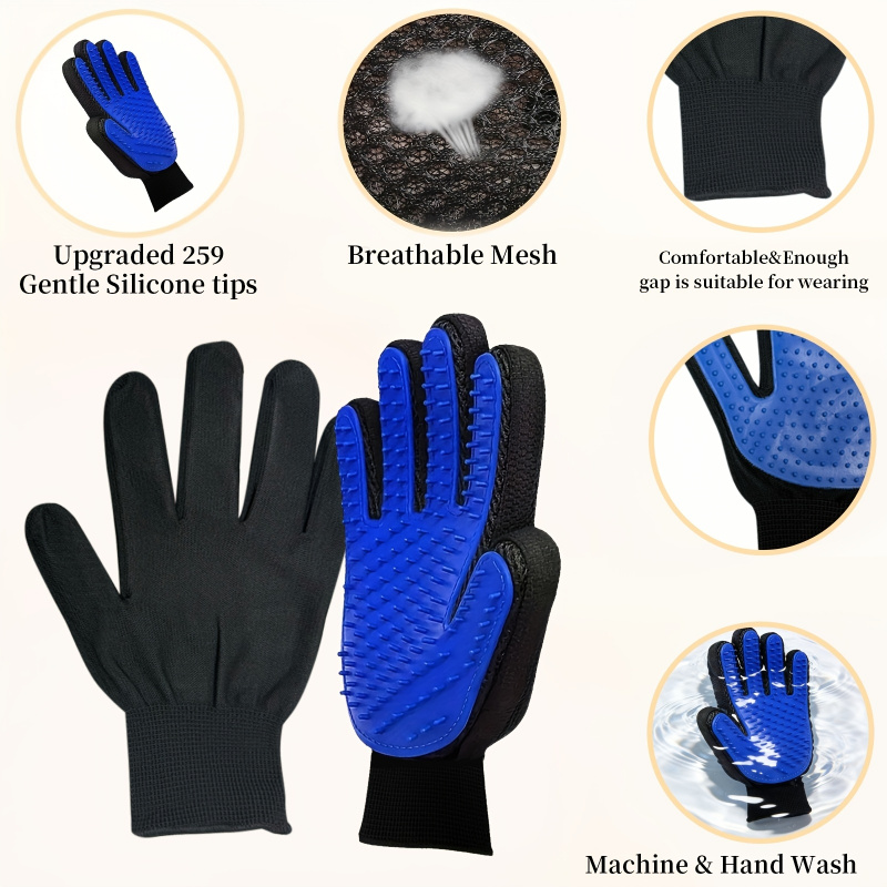 2 adet evcil hayvan bakım eldi - Pet Grooming Glove incelemesi ve fiyatı