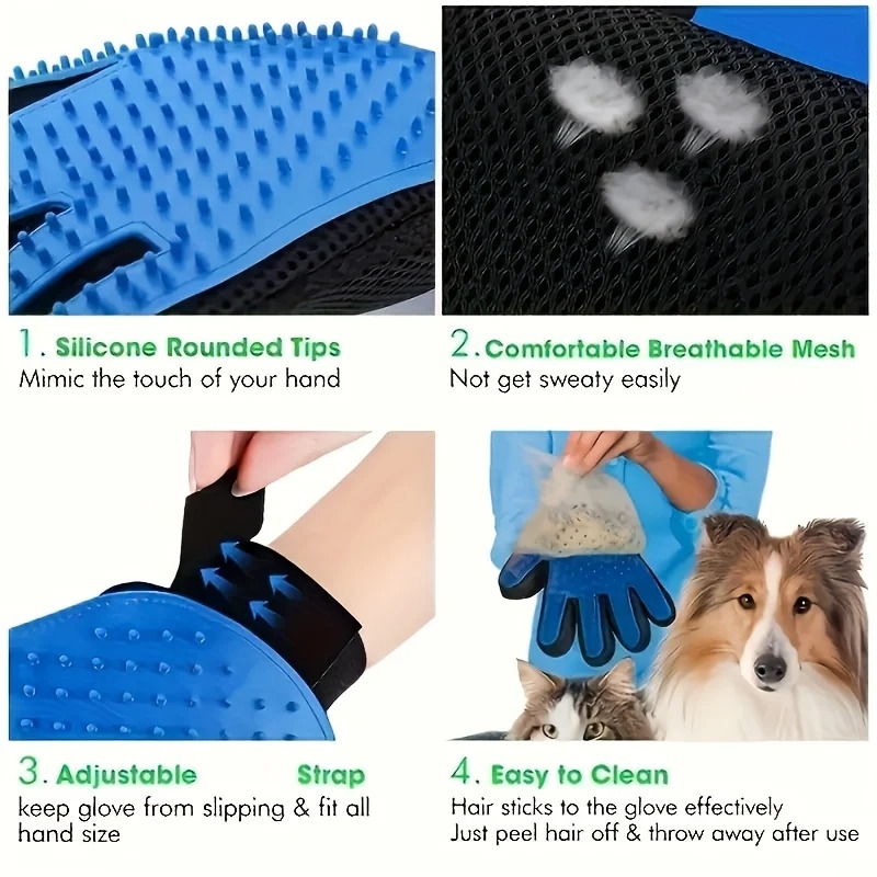 Evcil Hayvan Tüyü Eldiveni Tar - Pet Grooming Glove incelemesi ve fiyatı