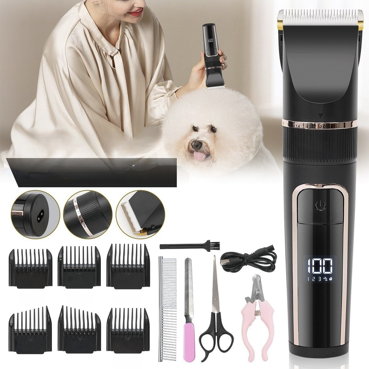 Geliştirilmiş Düşük Gürültülü  - Pet Supplies Grooming Hours incelemesi ve fiyatı